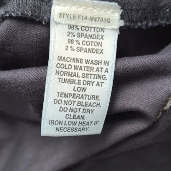 Saks Blue Pants - Picture 7 of 7